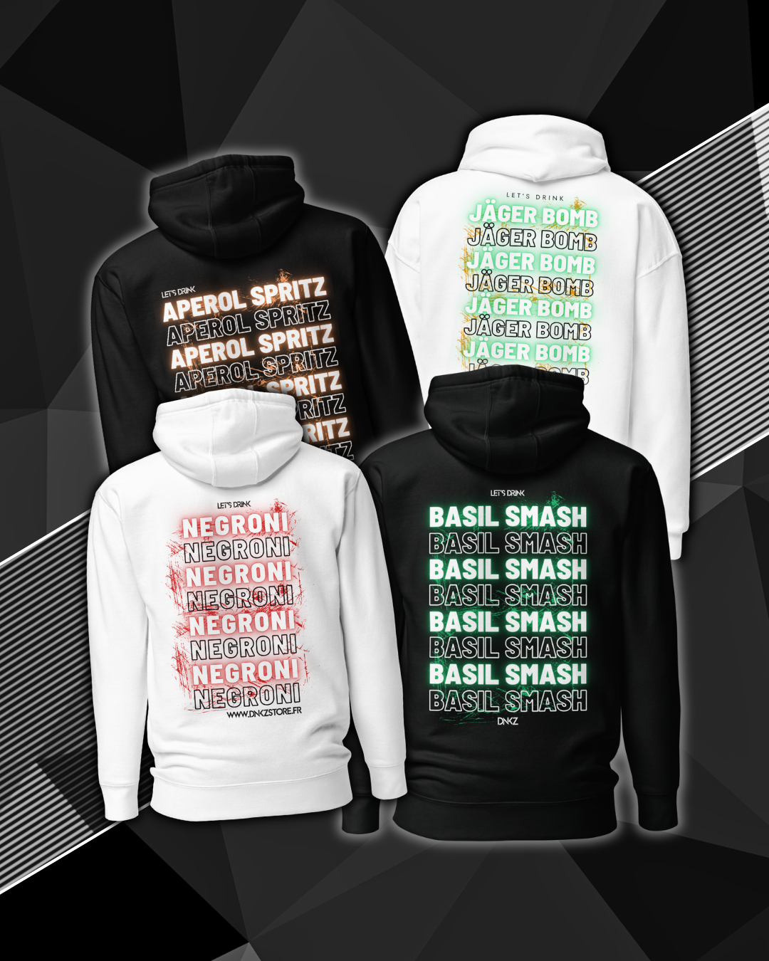 Hoodies - DNKZSTORE - Drinkz Wear Online Store