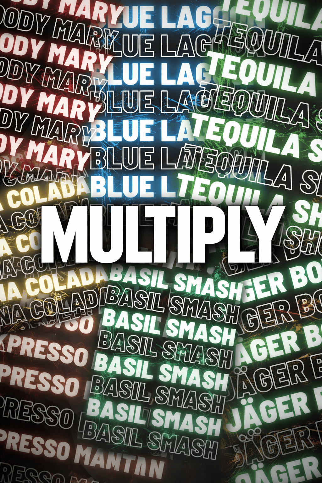 DNKZ Collection Multiply - DNKZSTORE - Drinkz Wear Online Store