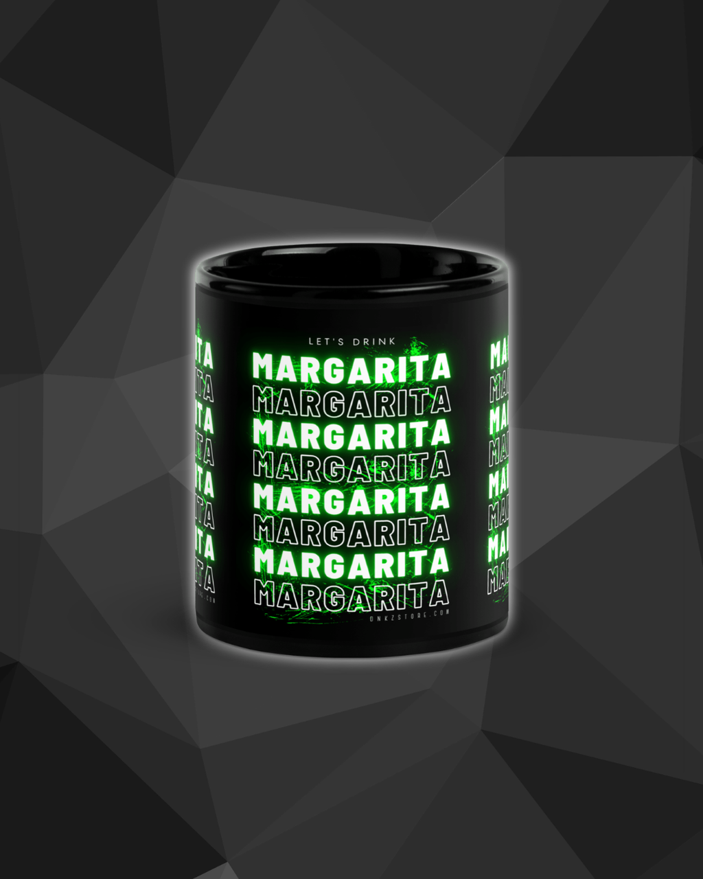Mug Noir DNKZ Multiply "Margarita" — mug cocktail barman barmaid France