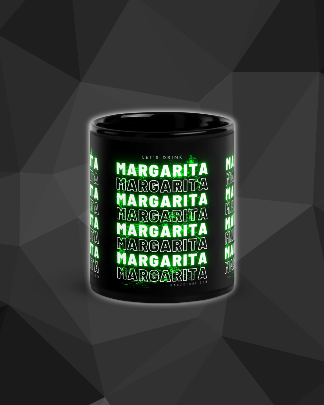 Mug Noir DNKZ Multiply "Margarita" — mug cocktail barman barmaid France