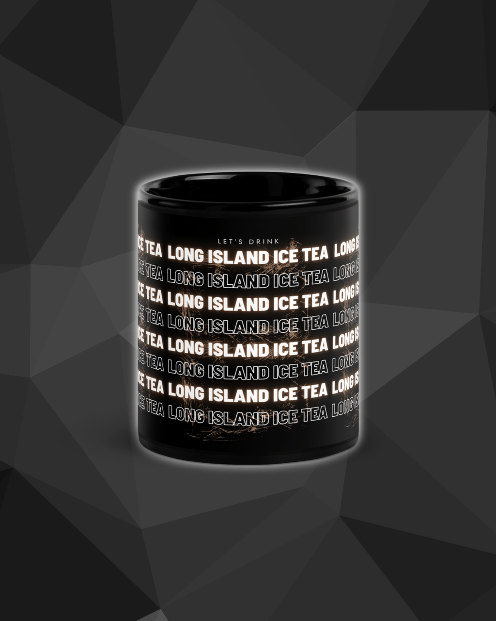 Mug Noir DNKZ Multiply "Long Island Ice Tea" — mug cocktail barman barmaid France