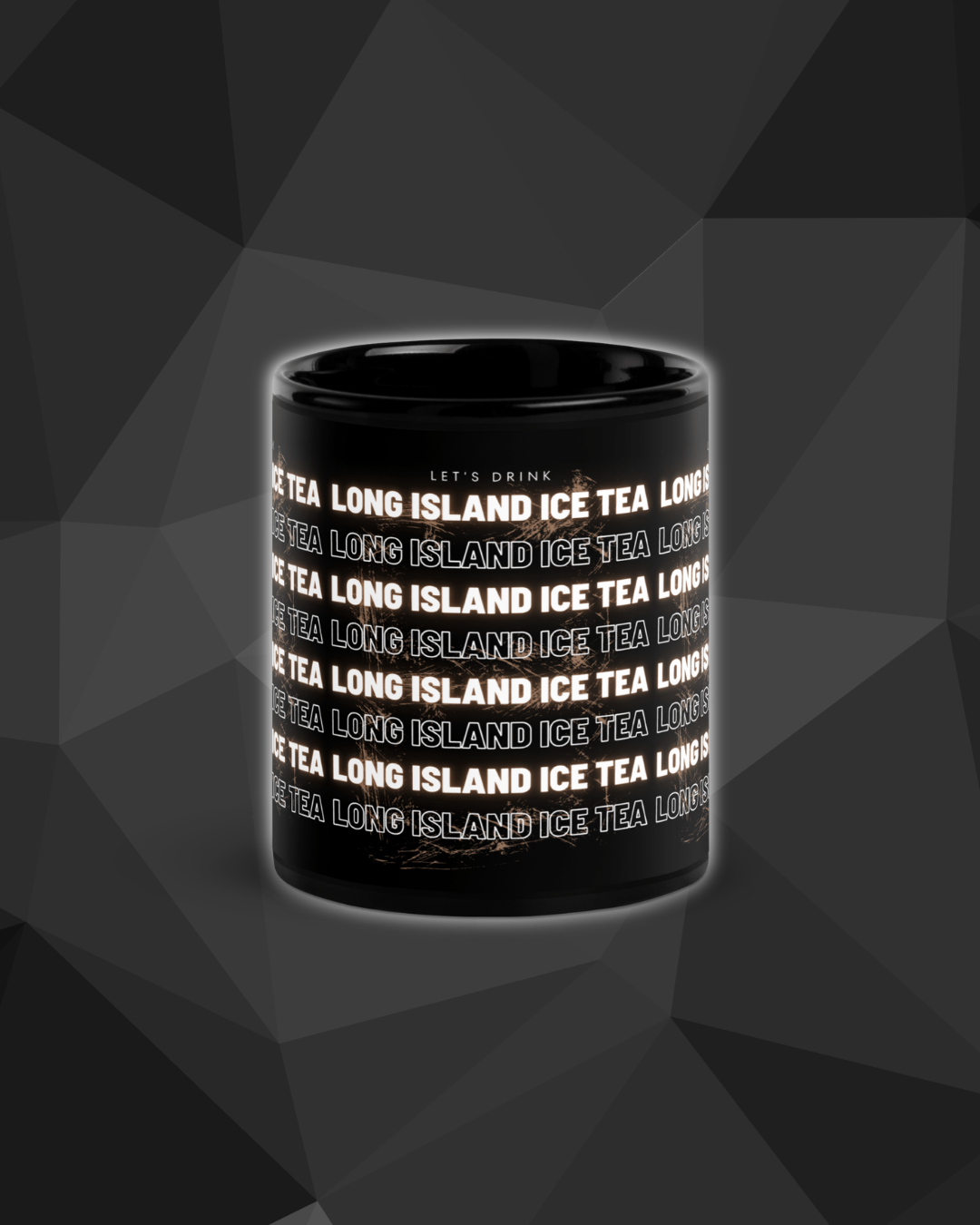 Mug Noir DNKZ Multiply "Long Island Ice Tea" — mug cocktail barman barmaid France