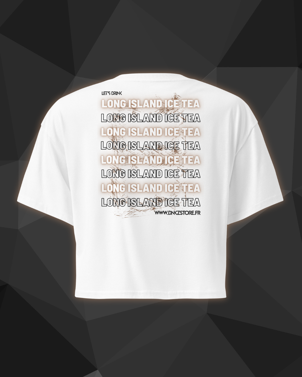 Crop top DNKZ Multiply - "Long Island Ice Tea"