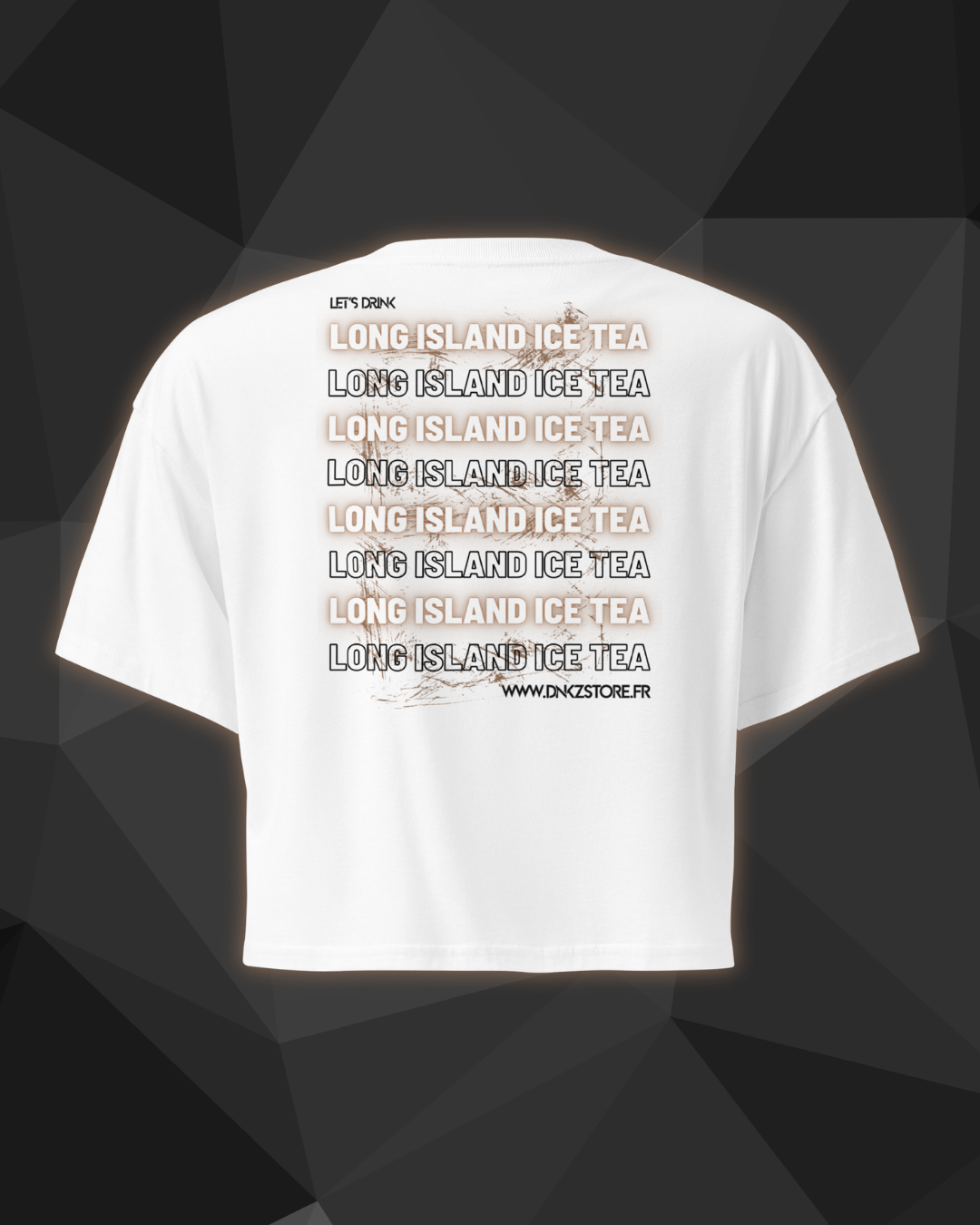 Crop top DNKZ Multiply - "Long Island Ice Tea"