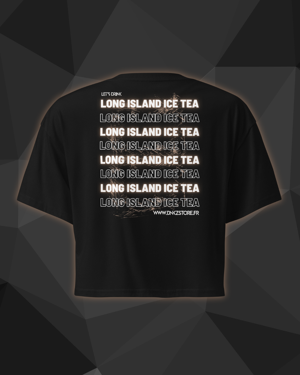 Crop top DNKZ Multiply - "Long Island Ice Tea"