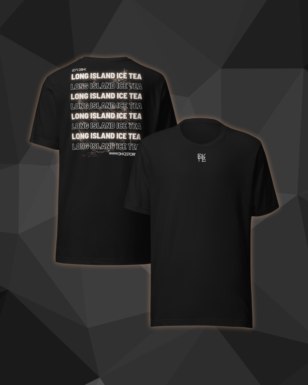 T-shirt DNKZ "Long Island Ice Tea" — t-shirt barman barmaid cocktail long island ice tea streetwear