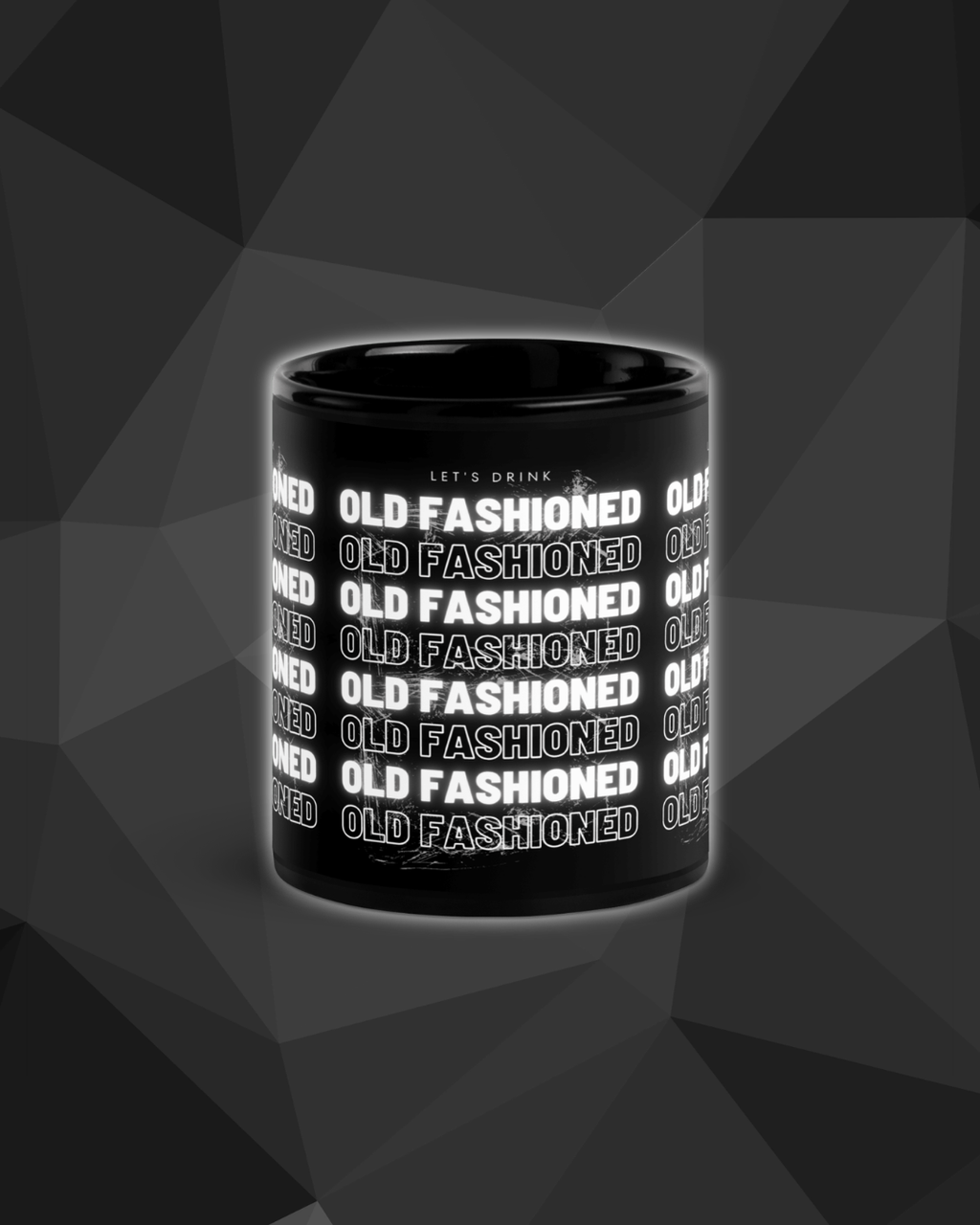 Mug noir DNKZ Multiply - "Old Fashioned"