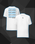 T-shirt DNKZ Multiply Blue Lagoon — dos, t-shirt barman barmaid cocktail France