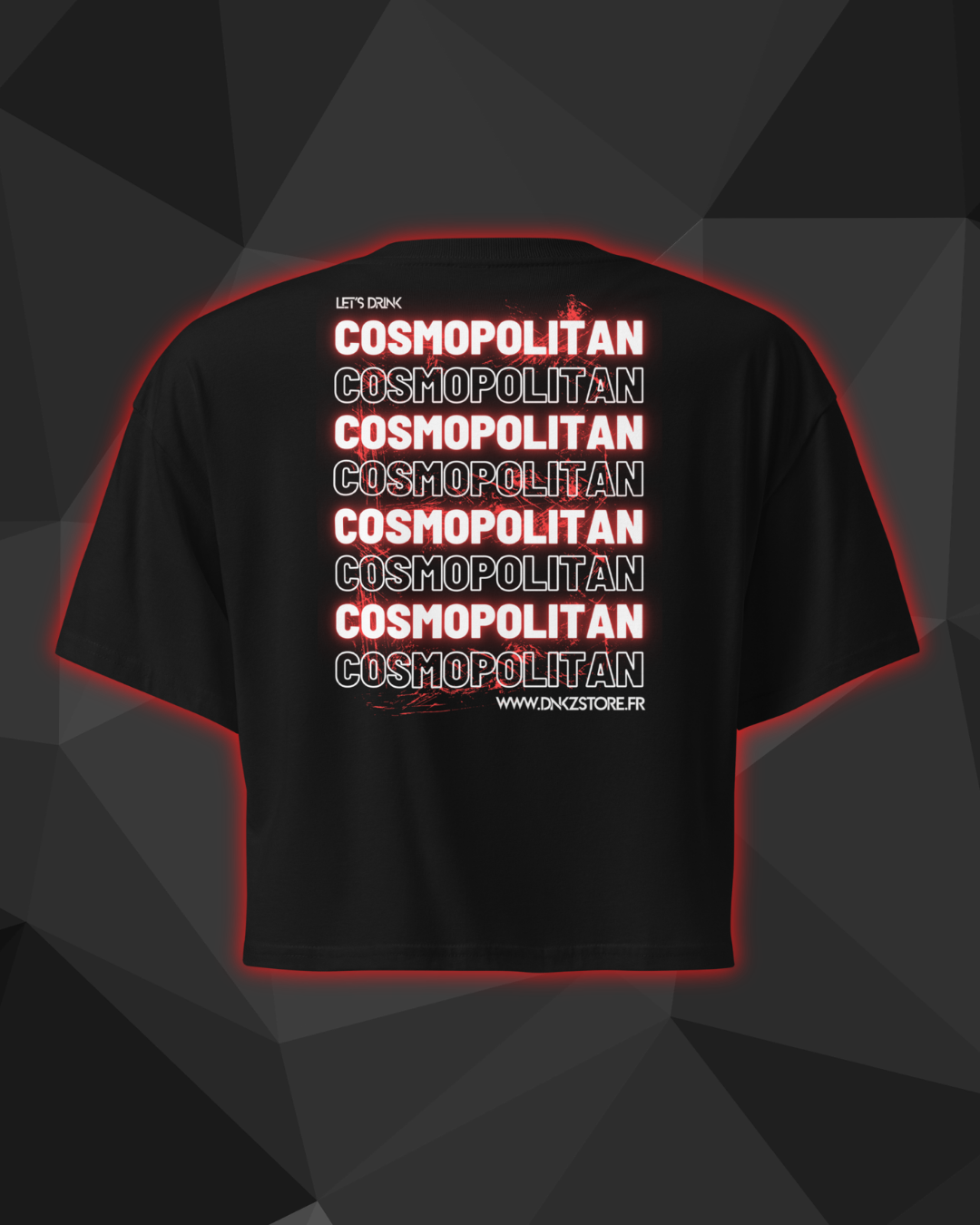 Crop top DNKZ Multiply - "Cosmopolitan"