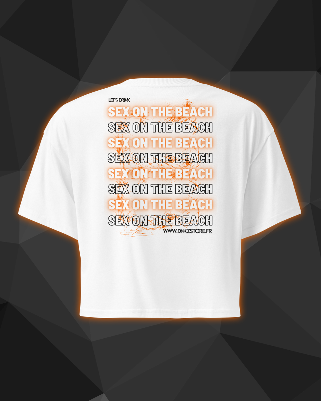 Crop top DNKZ Multiply - "Sex on the Beach"