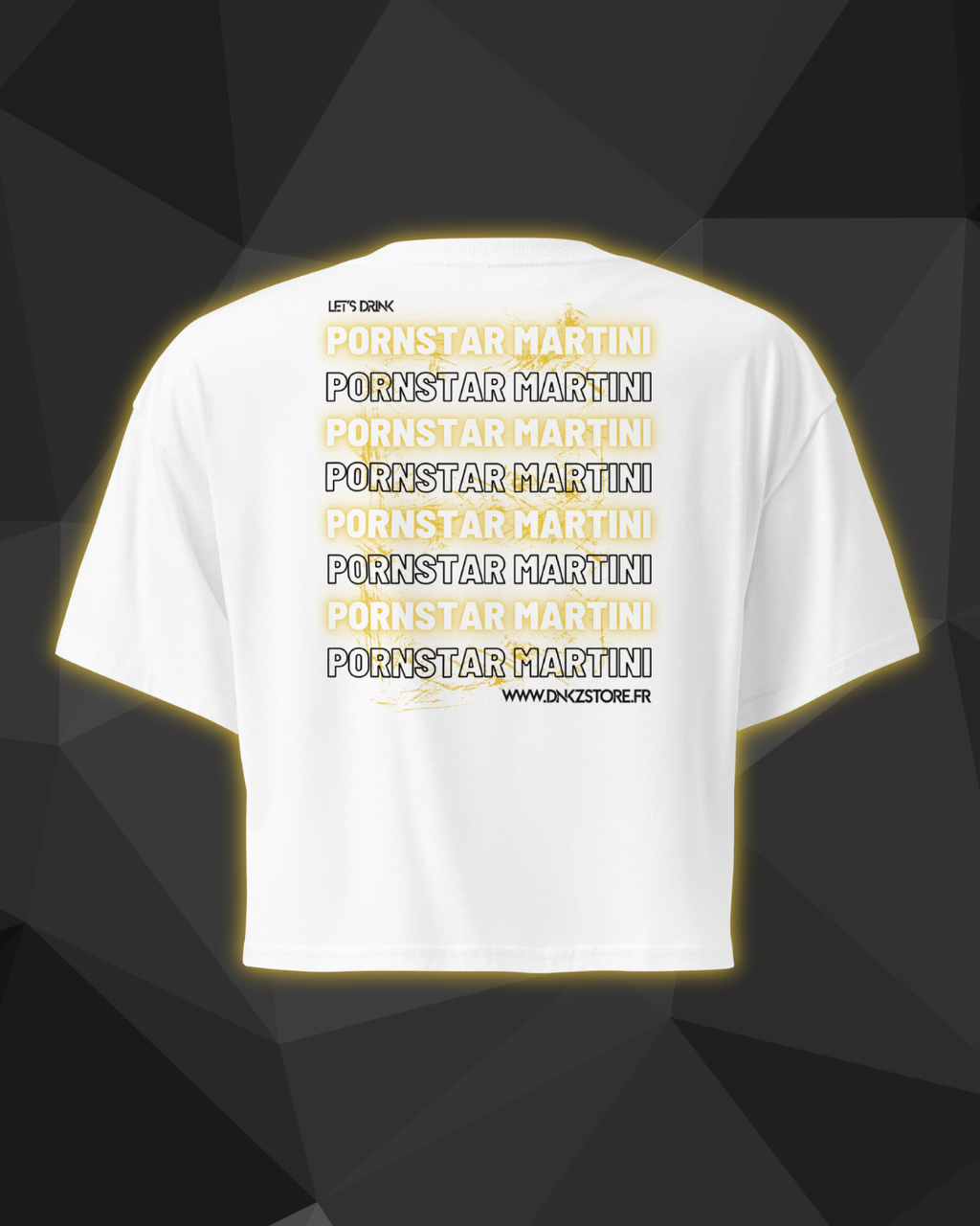 Crop top DNKZ Multiply - "Pornstar Martini"