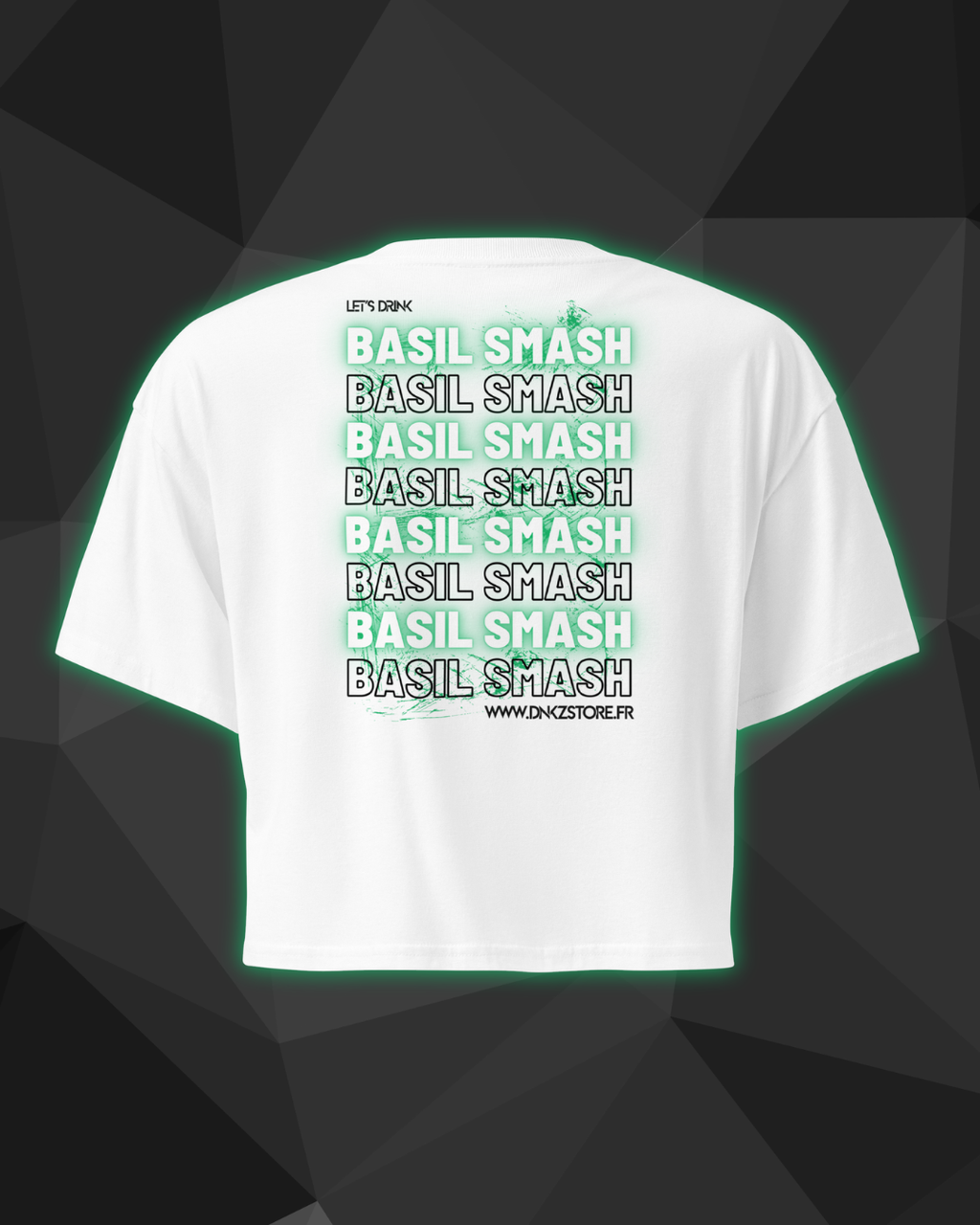 Crop top DNKZ Multiply - "Basil Smash"