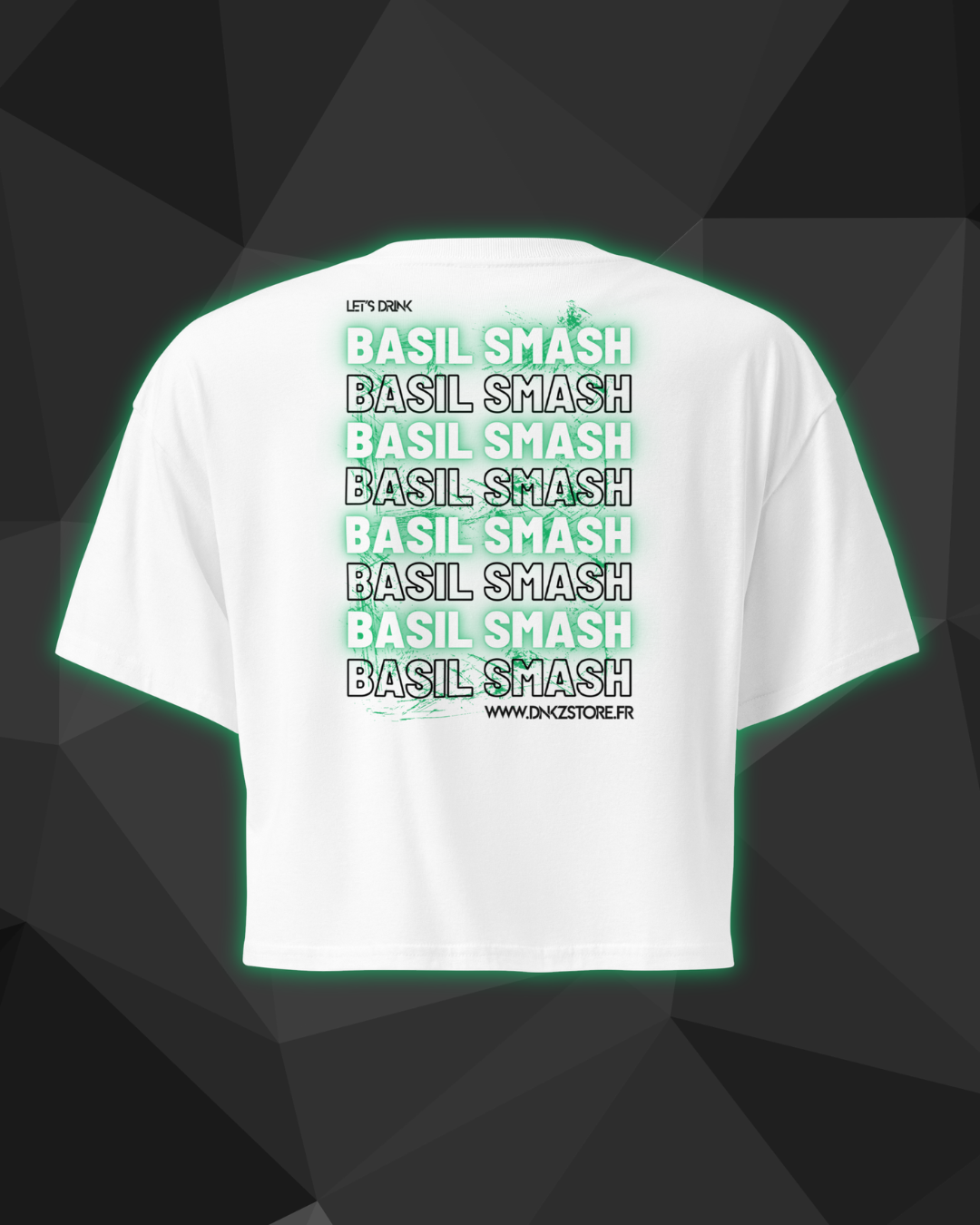 Crop top DNKZ Multiply - "Basil Smash"