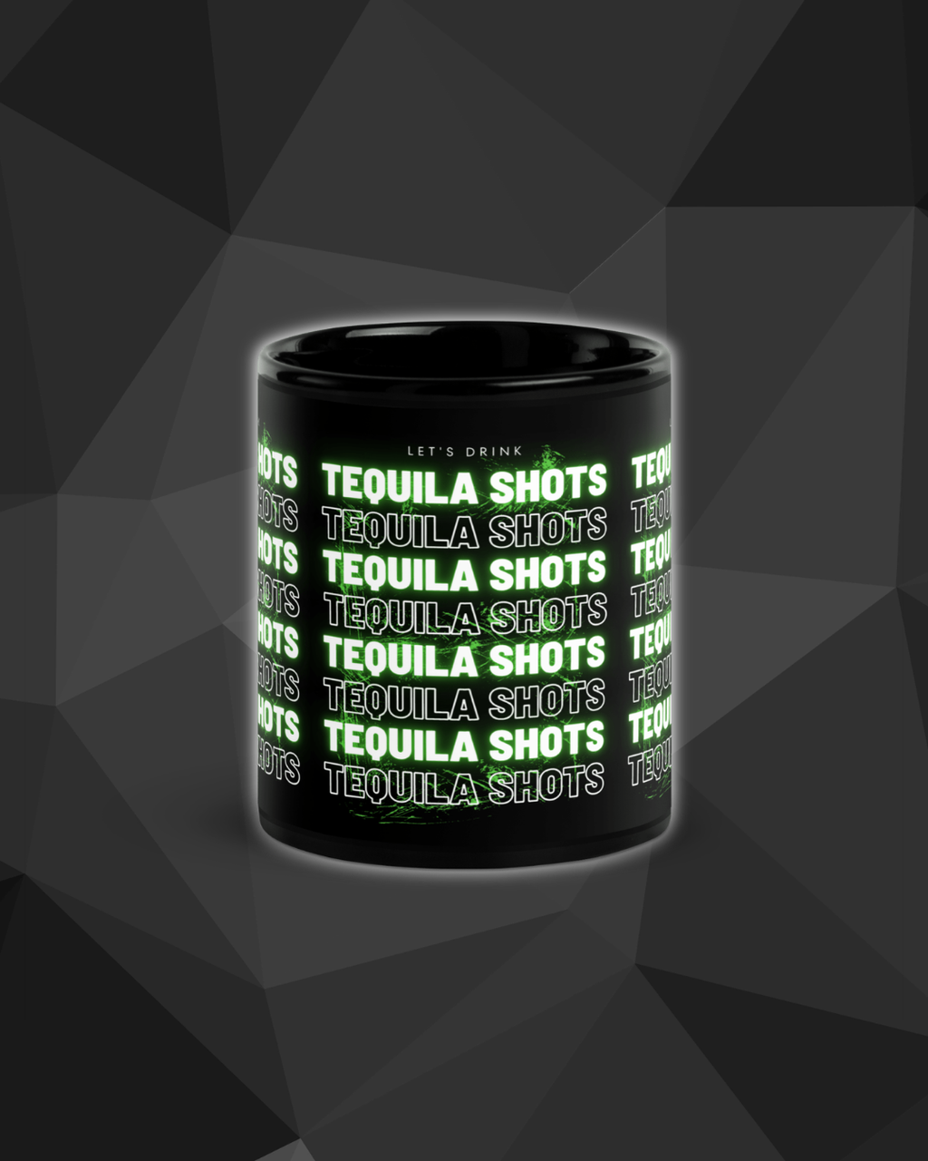 Mug Noir DNKZ Multiply "Tequila Shots" — mug cocktail tequila barman barmaid France