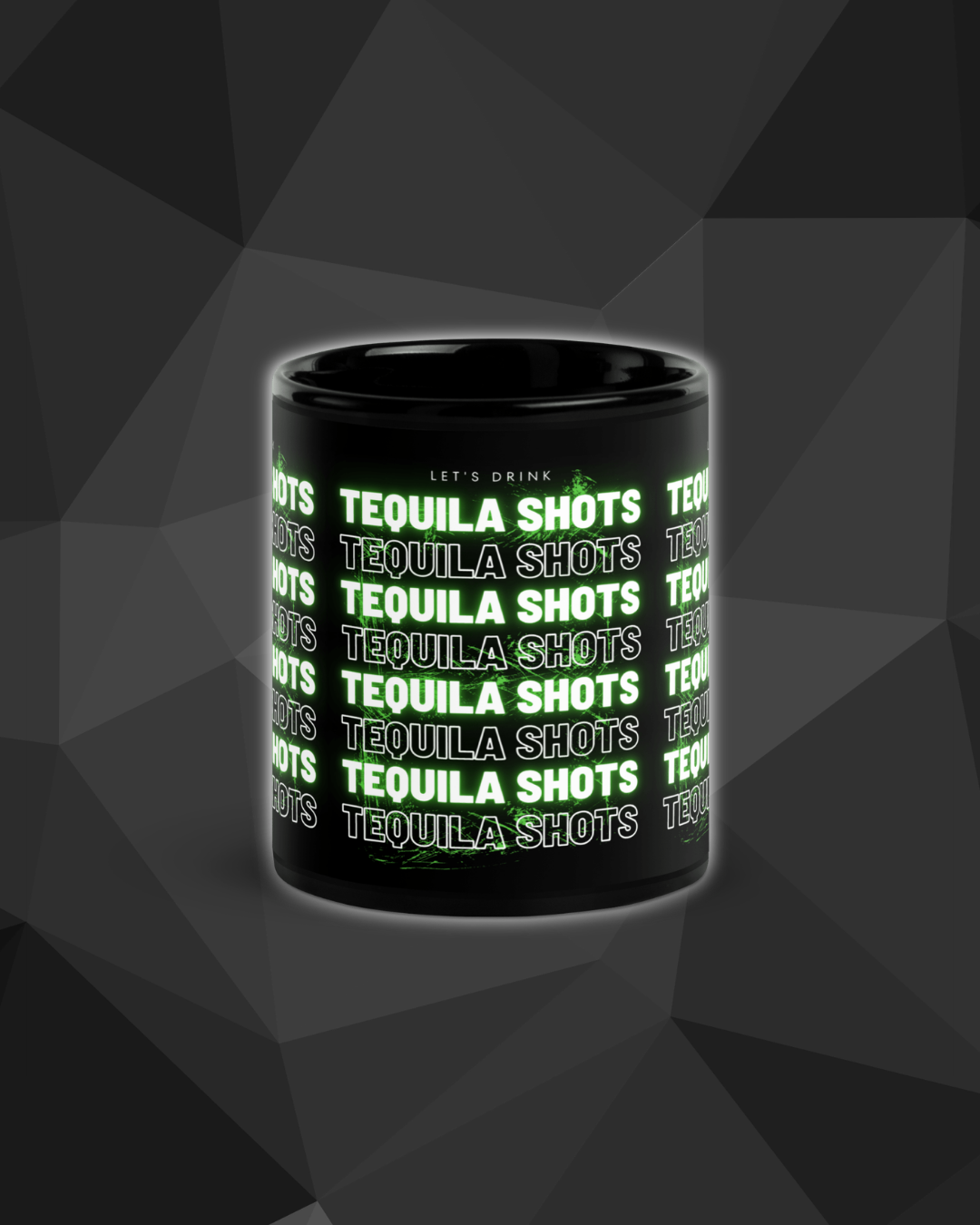 Mug Noir DNKZ Multiply "Tequila Shots" — mug cocktail tequila barman barmaid France