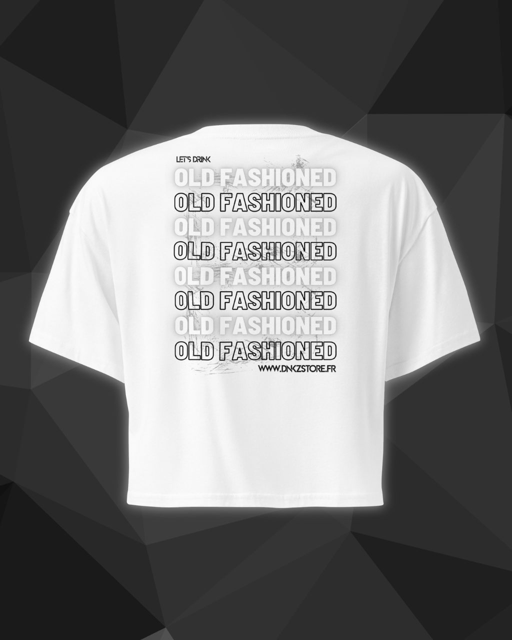 Crop top DNKZ Multiply - "Old Fashioned"