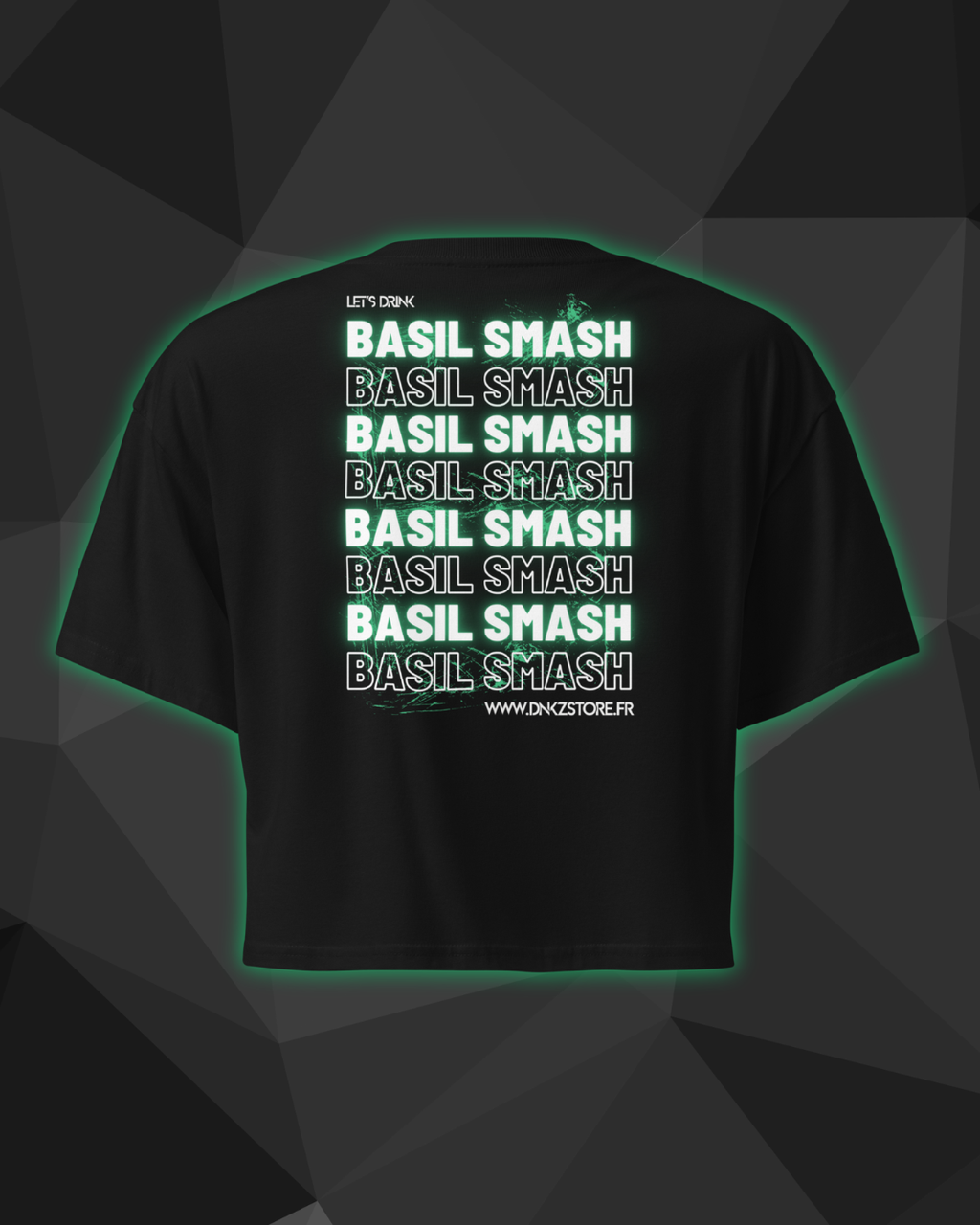 Crop top DNKZ Multiply - "Basil Smash"