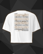 Crop Top DNKZ Multiply "Expresso Martini" — face, crop top femme cocktail bartender streetwear