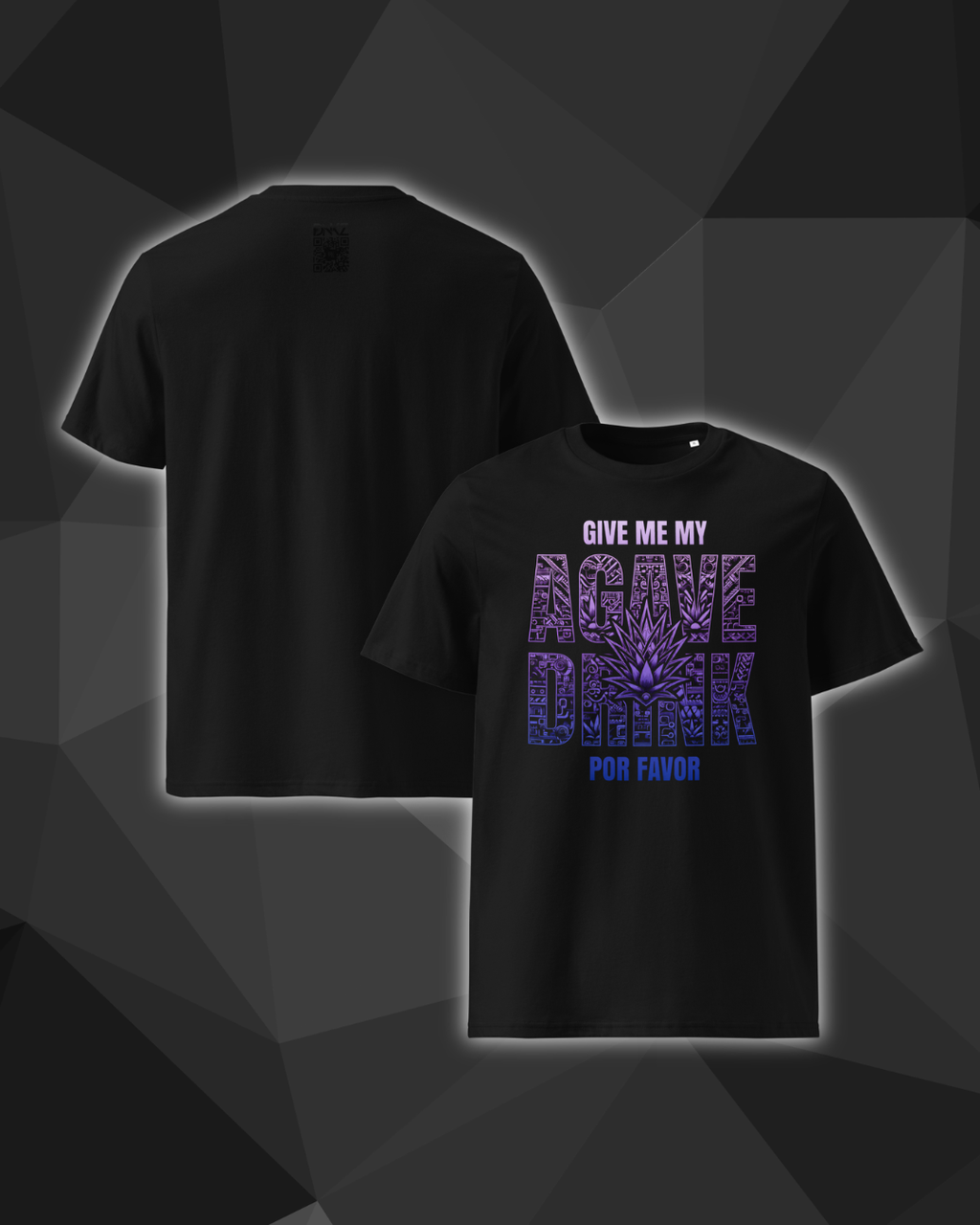 T-shirt unisexe DNKZ Lifestyle - "Agave Drink Purple Ritual"
