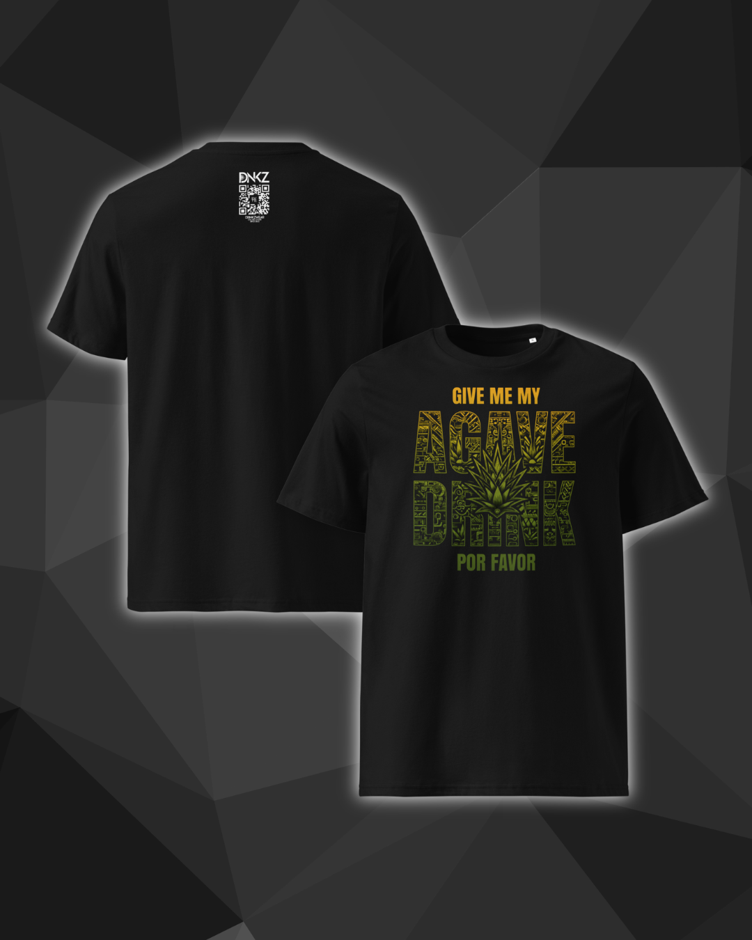T-shirt unisexe DNKZ Lifestyle - "Agave Drink Terra Verde"