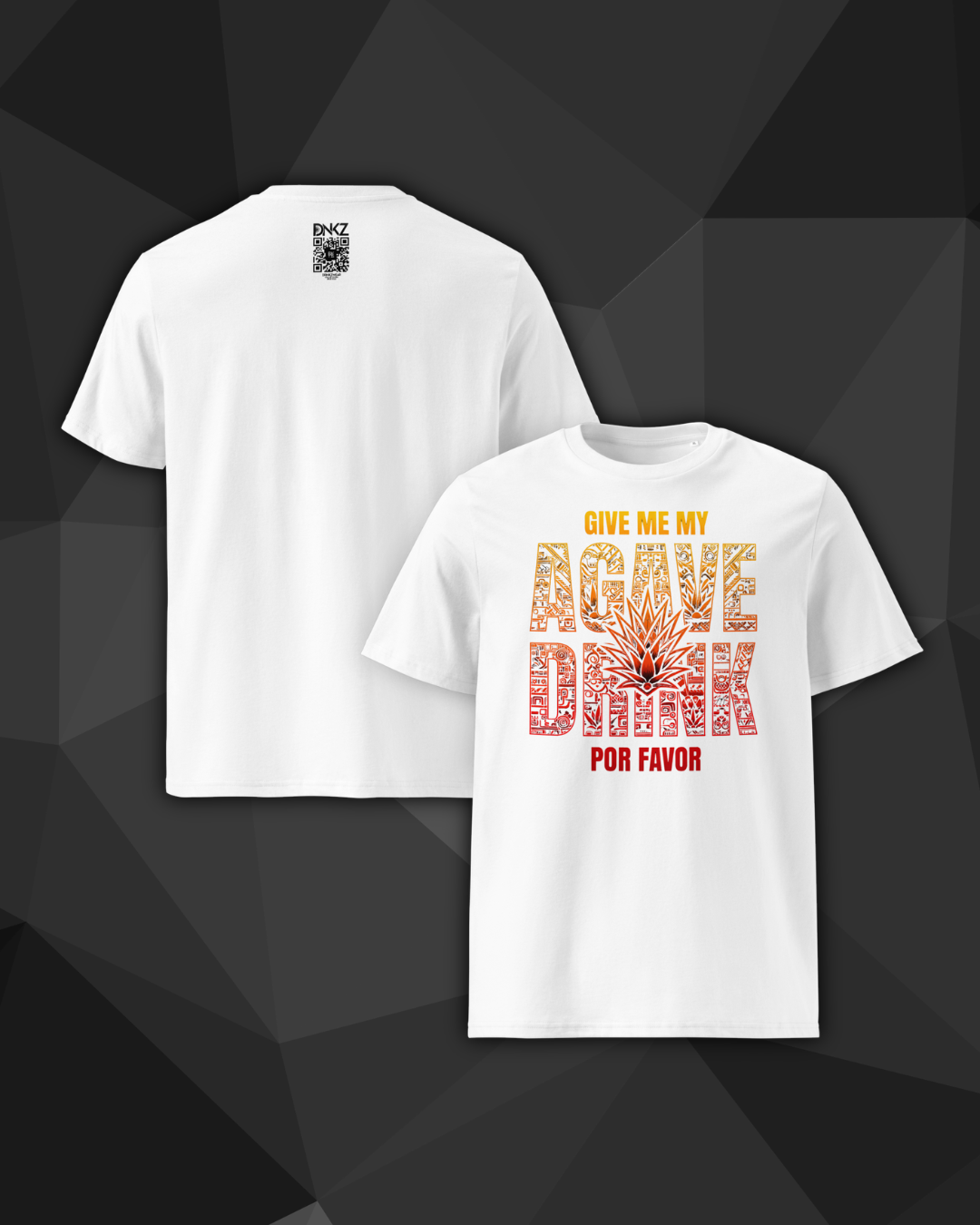T-shirt unisexe DNKZ Lifestyle - "Agave Drink Sunset Glow"