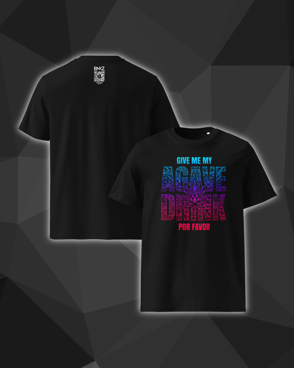T-shirt unisexe DNKZ Lifestyle - "Agave Drink Cyber Pop"