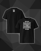 T-shirt unisexe DNKZ Lifestyle - "Agave Drink Black"