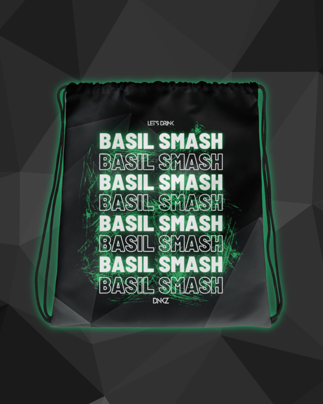 Sac Cordon DNKZ Multiply "Basil Smash" — sac barman barmaid cocktail basil smash France
