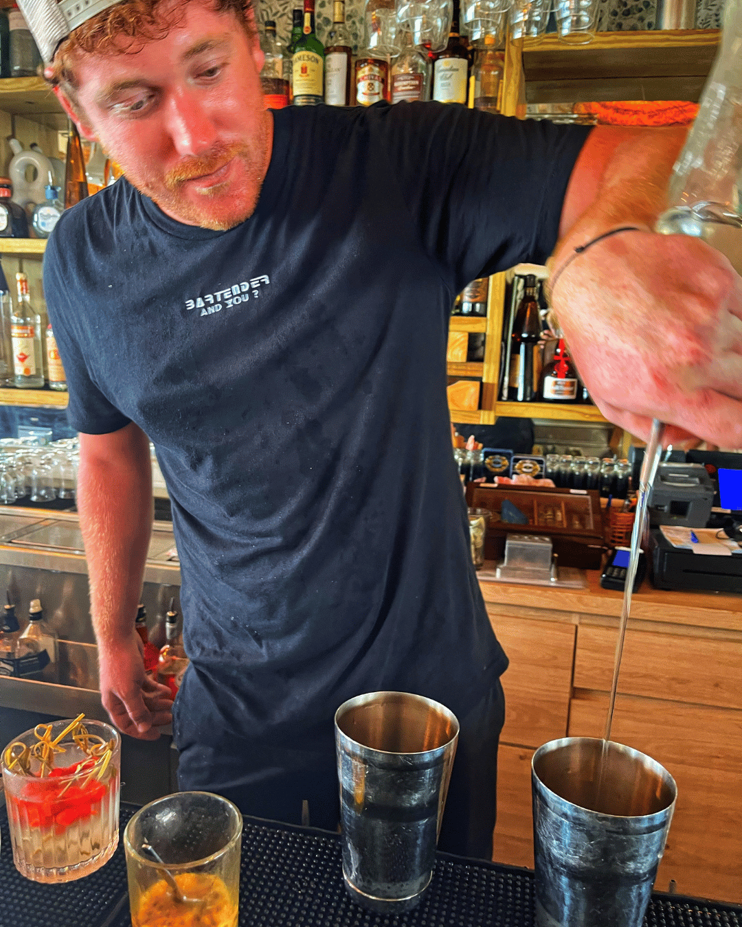 T-shirt DNKZ Bartender - 