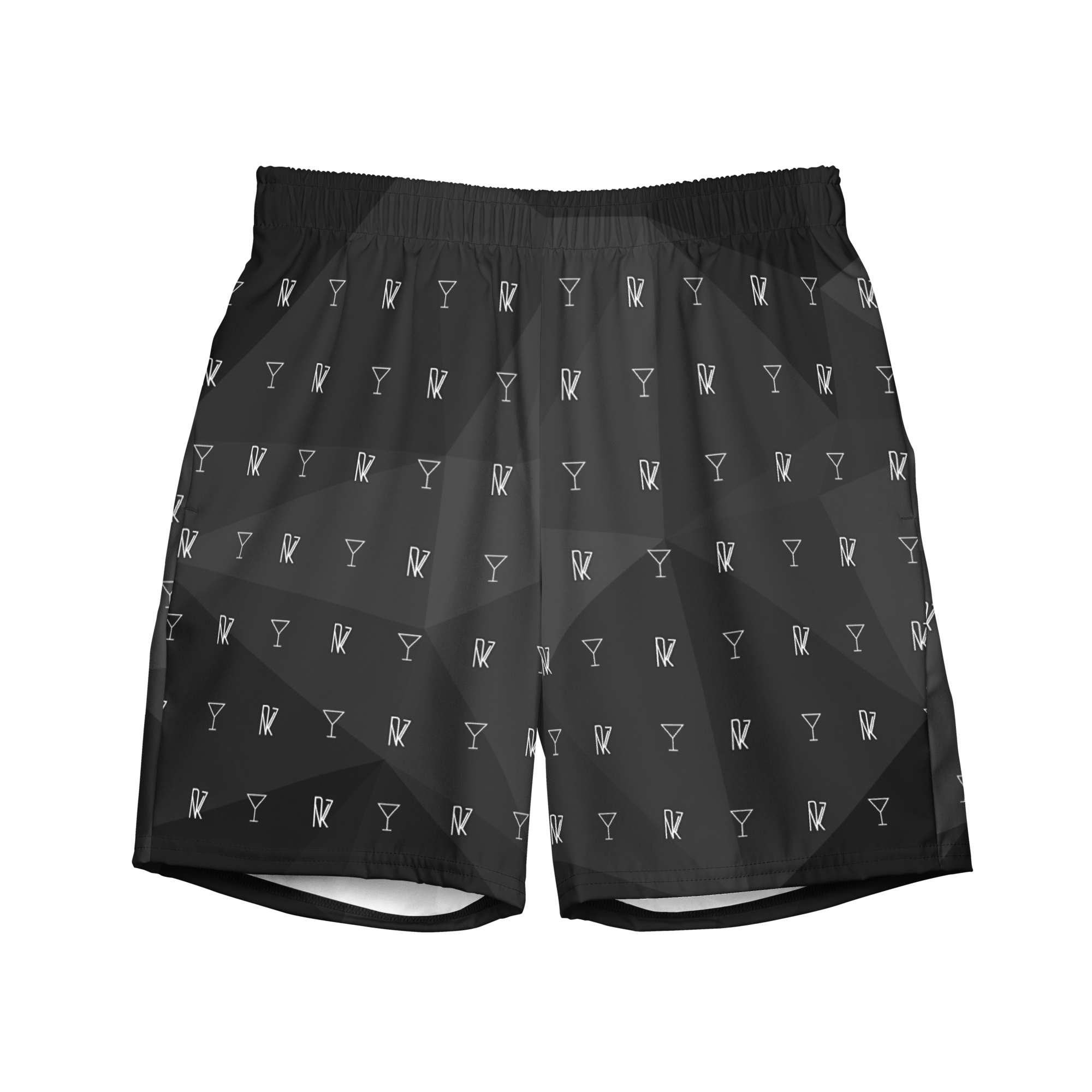 Short de bain DNKZ Homme - "Multi Logo"