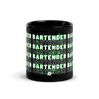 Mug noir DNKZ Crew Bartender - "Green"