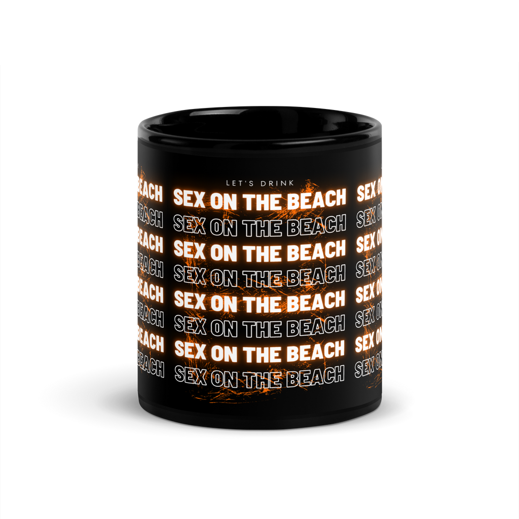 Mug noir DNKZ Multiply - "Sex on the beach"