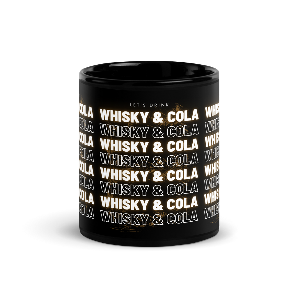 Mug noir DNKZ Multiply - "Whisky & Cola"