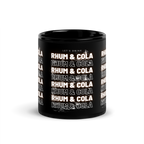 Mug noir DNKZ Multiply - "Rhum & Cola"