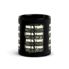 Mug noir  DNKZ Multiply - "Gin & Tonic"