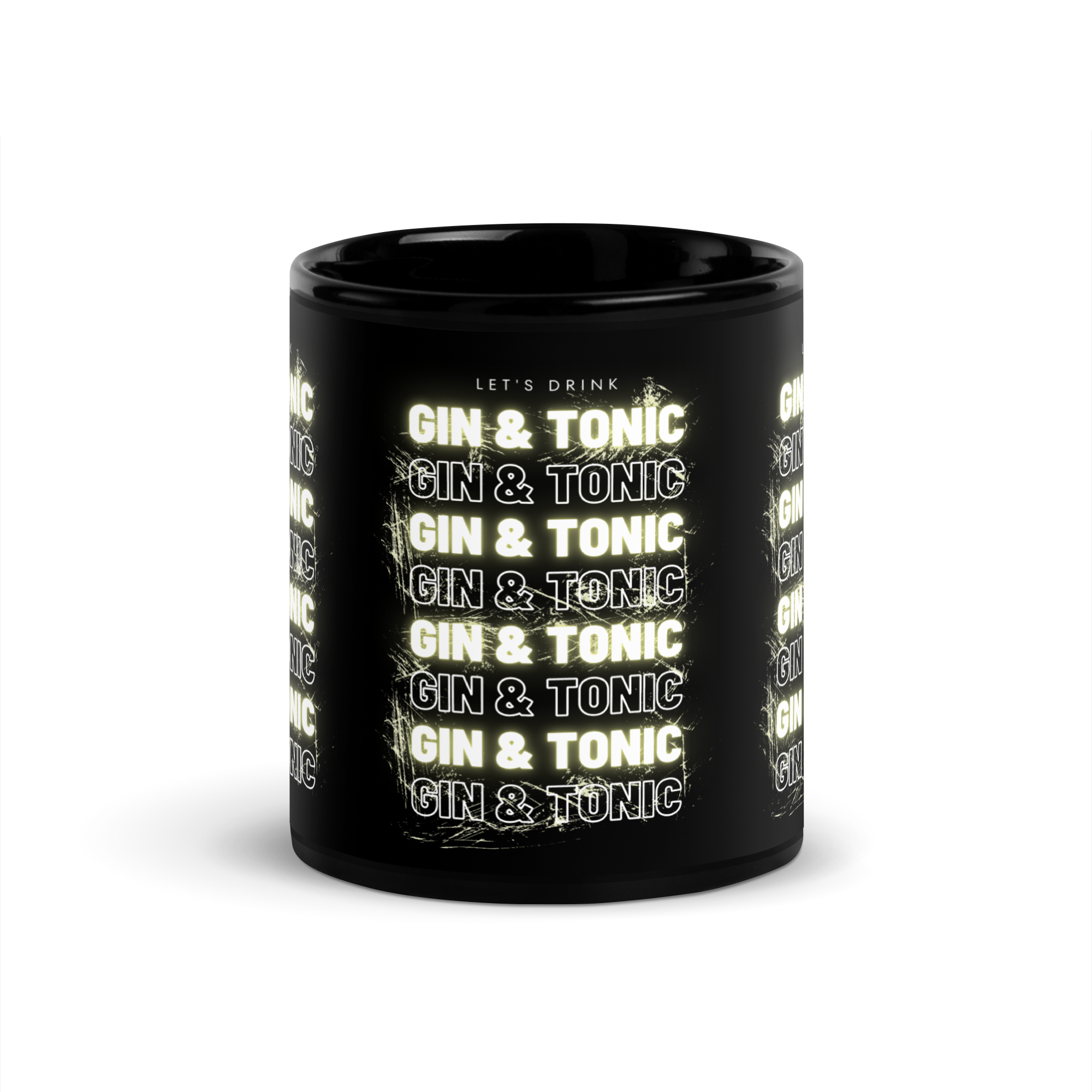 Mug noir  DNKZ Multiply - "Gin & Tonic"