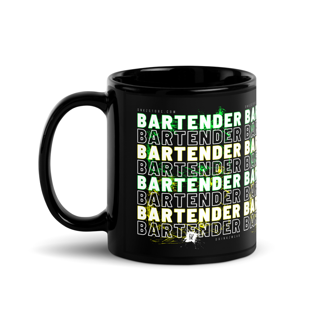 Mug DNKZ Crew Bartender - "Green & Yellow"