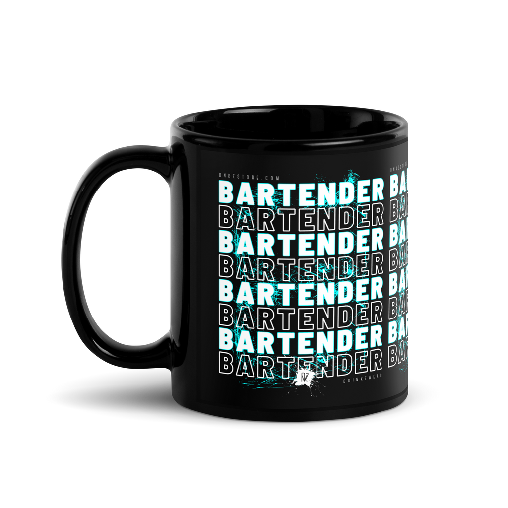 Mug noir DNKZ Crew Bartender - "Blue"