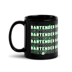 Mug noir DNKZ Crew Bartender - "Green"