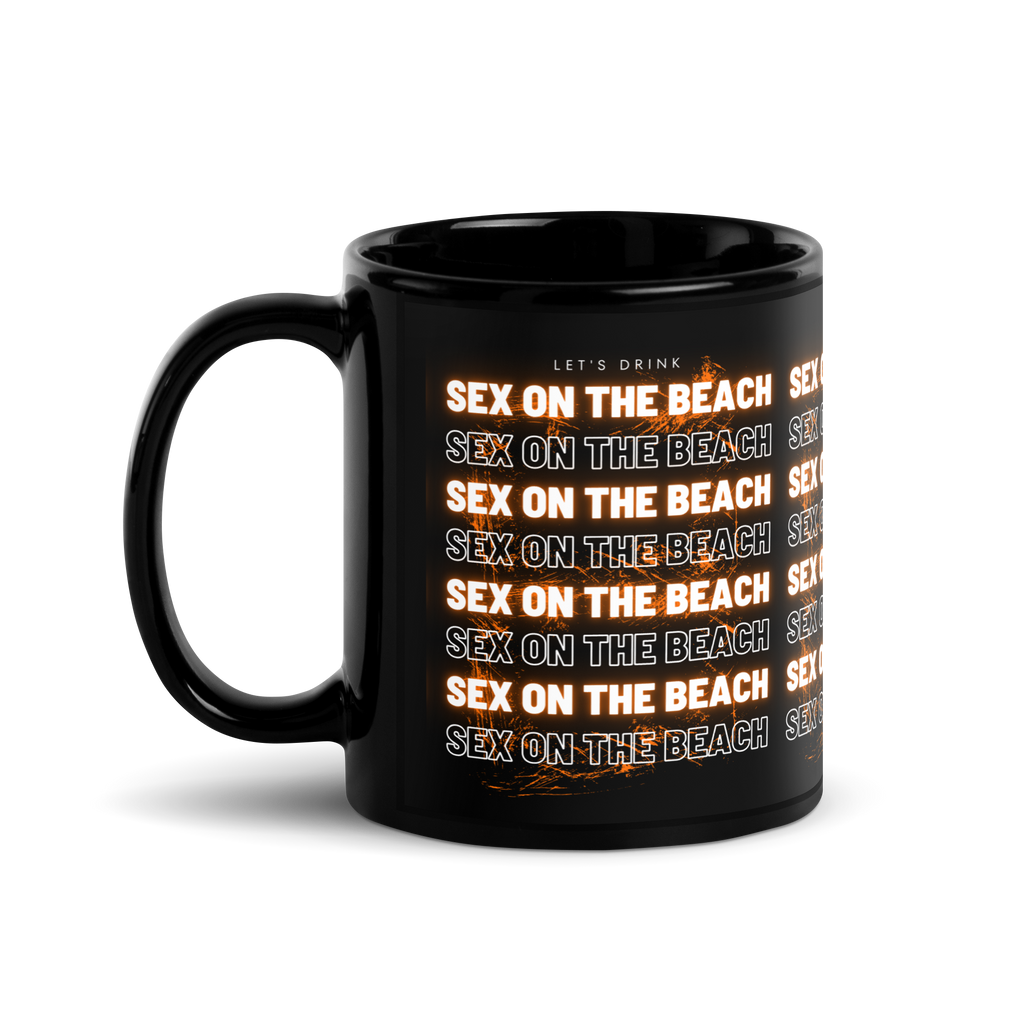 Mug noir DNKZ Multiply - "Sex on the beach"