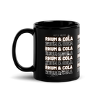 Mug noir DNKZ Multiply - "Rhum & Cola"