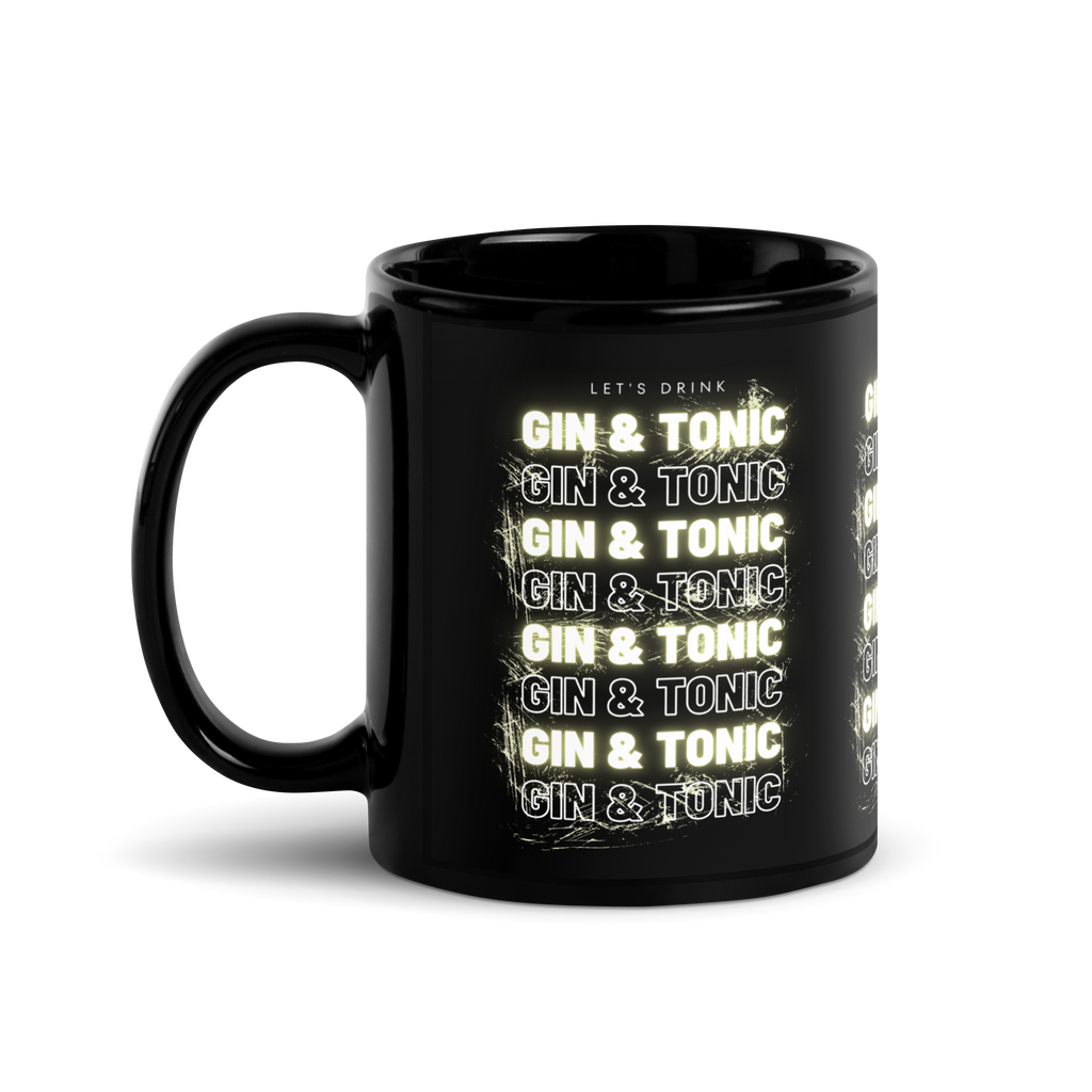 Mug noir  DNKZ Multiply - "Gin & Tonic"