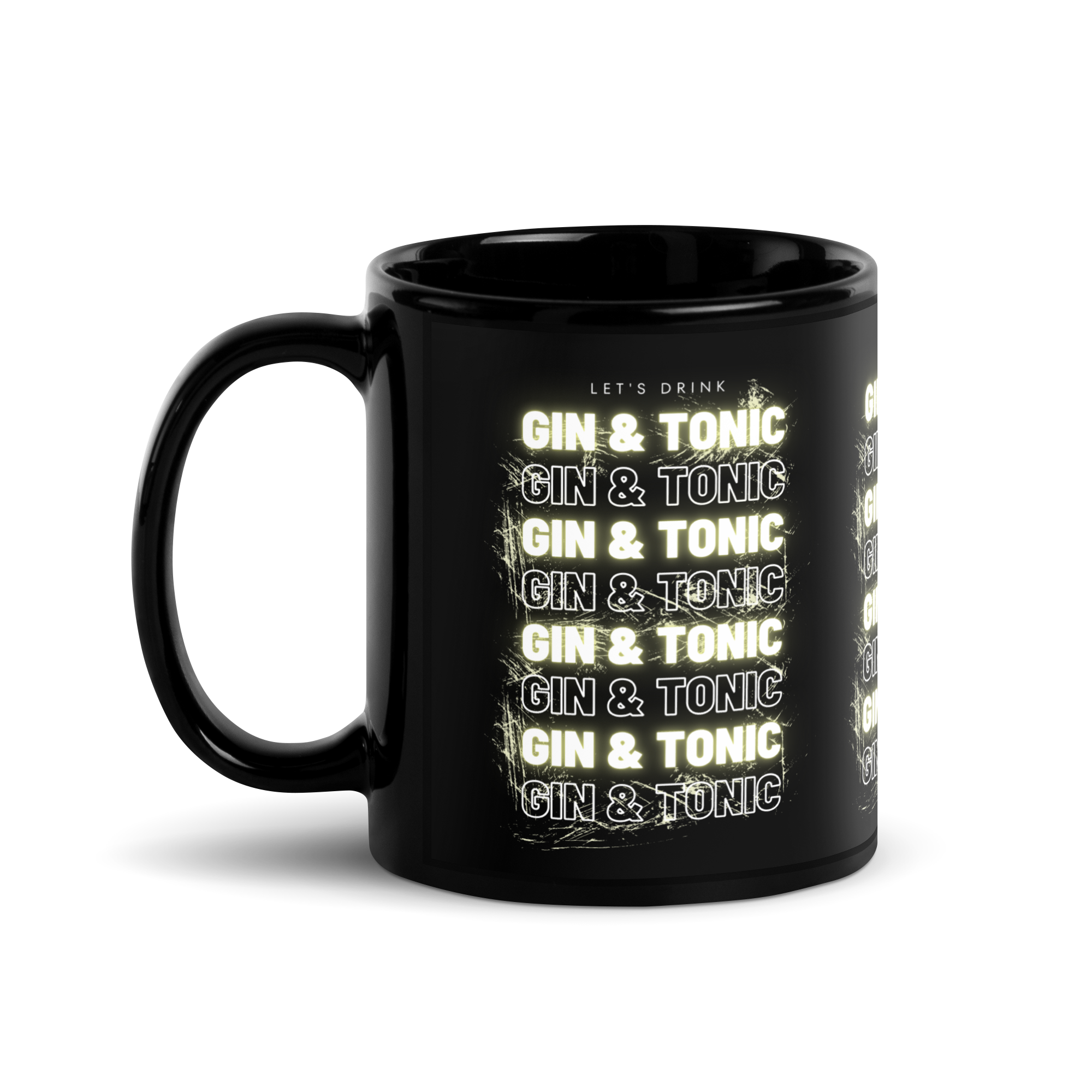 Mug noir  DNKZ Multiply - "Gin & Tonic"