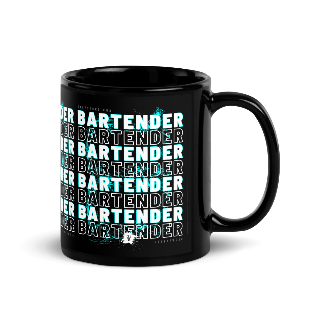 Mug noir DNKZ Crew Bartender - "Blue"