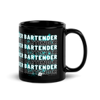 Mug noir DNKZ Crew Bartender - "Blue"