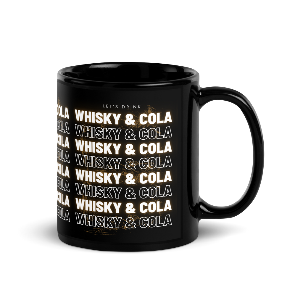 Mug noir DNKZ Multiply - "Whisky & Cola"