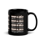 Mug noir DNKZ Multiply - "Rhum & Cola"