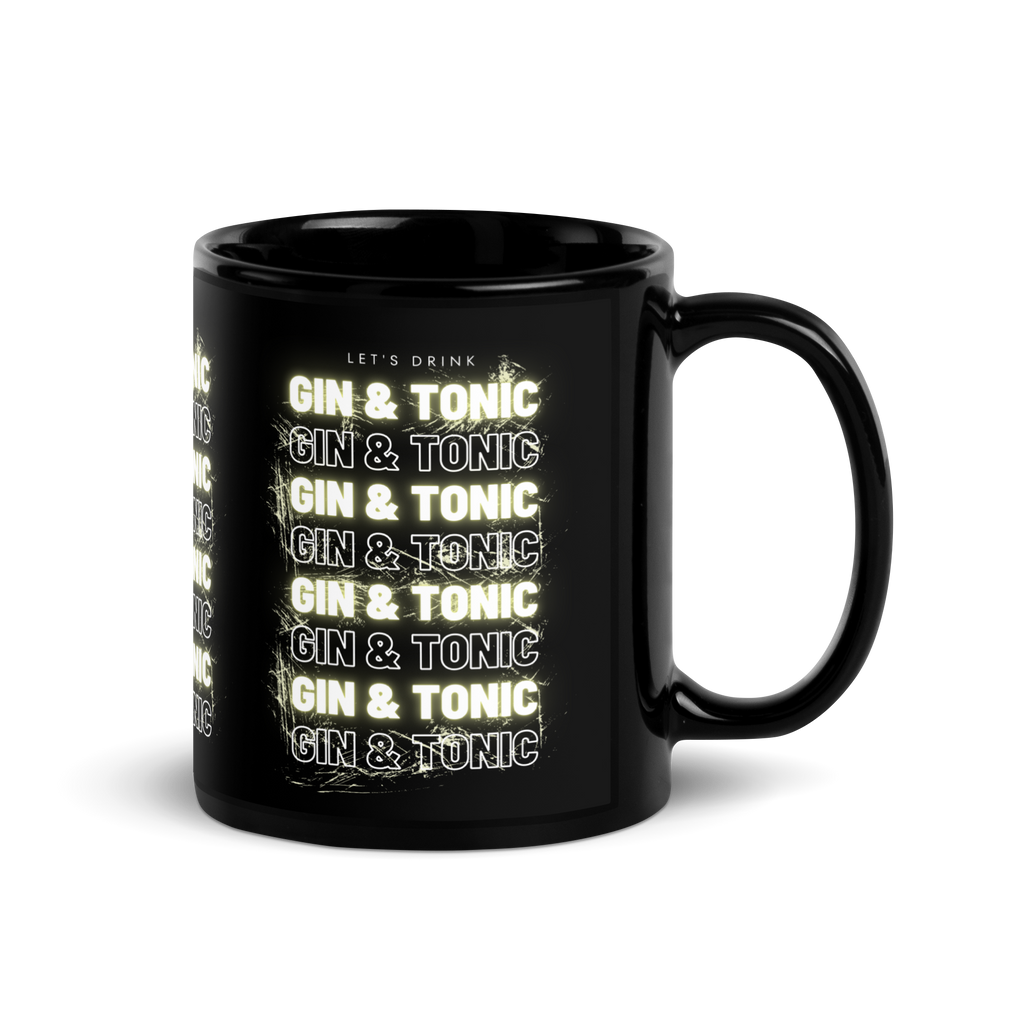 Mug noir  DNKZ Multiply - "Gin & Tonic"