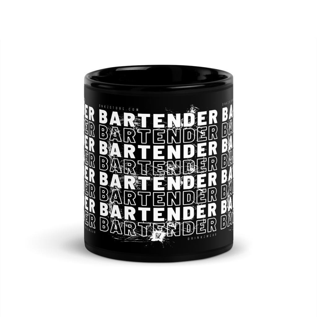Mug noir DNKZ Crew Bartender - "White"