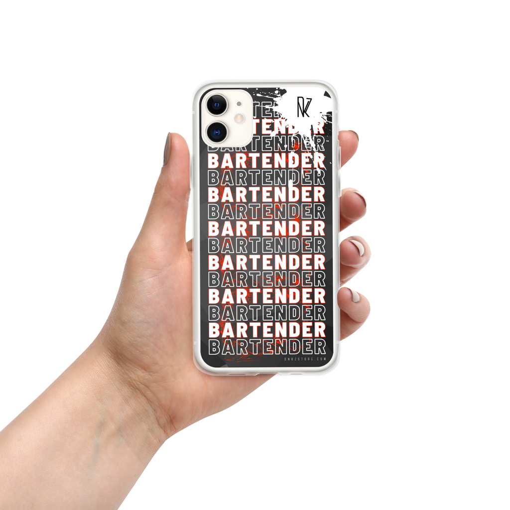 Coque iPhone® DNKZ Crew Bartender - "Red"